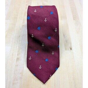 Vintage Georgio Salvi Nautical Skinny Tie
